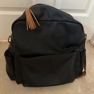 Milkmaid Goods Leather Diaper Bag/Backpack